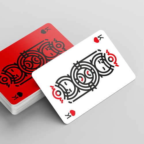 We want your artistic take on the King of Hearts playing card Design by artiss03