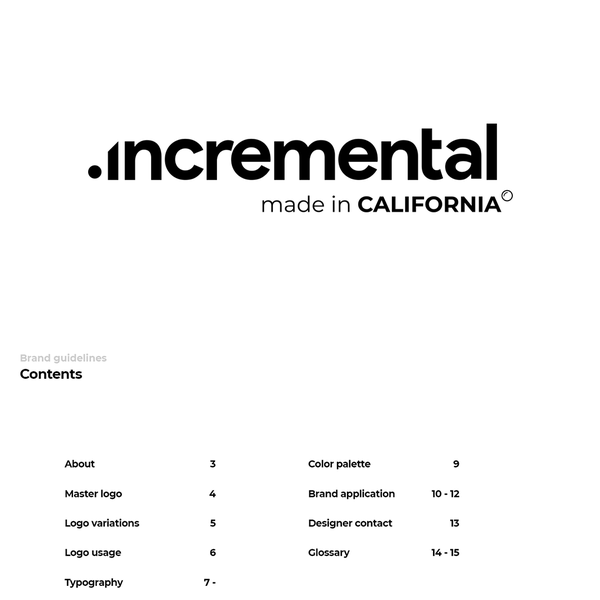 Logo with its complete Brand guide.