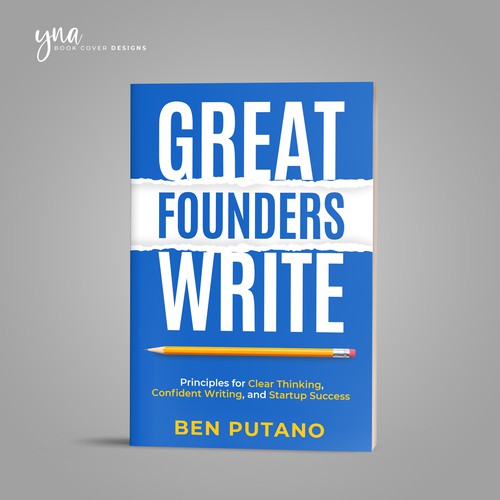 Design the cover of a writing book for entrepreneurs Design by Yna