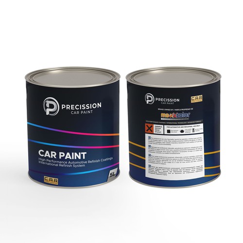 Diseño de Label for Professional Automotive Refinish Products de Carlos Eng