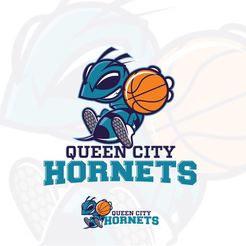 Community Contest: Create a logo for the revamped Charlotte Hornets! Réalisé par DORARPOL™
