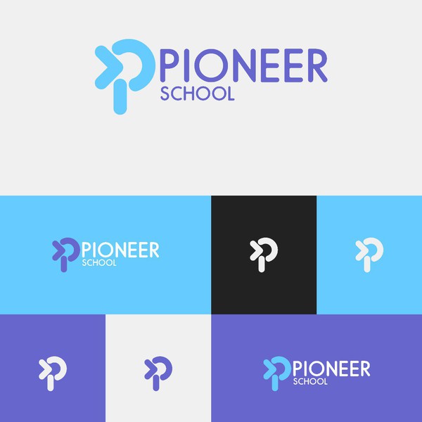 Pioneer School Brand Identity & Logo System
