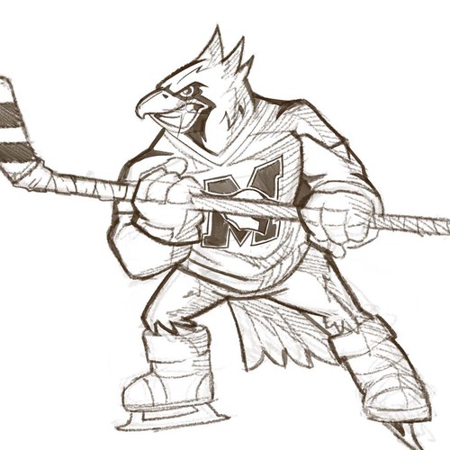 Youth Hockey League needs a Mascot based on our logo Design by chocoboracer