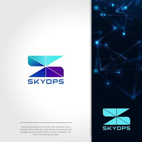 SKYOPS Logo & brand identity pack