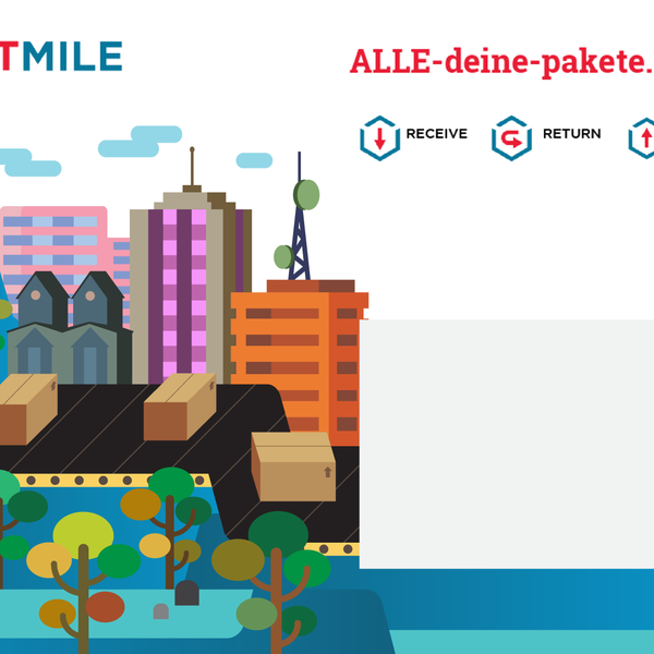 Branding Art on Postal Machine