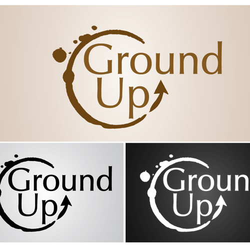 Create a logo for Ground Up - a cafe in AOL's Palo Alto Building serving Blue Bottle Coffee! Ontwerp door elks