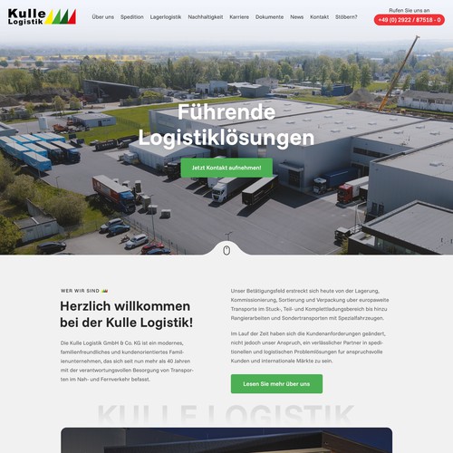 Web page design contest entry by pixelwebplanet