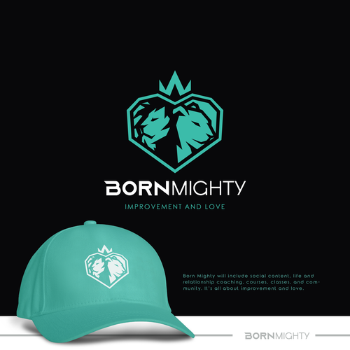 Bring “Born Mighty” Logo and Social To The Masses! Design by >>Jelena<<