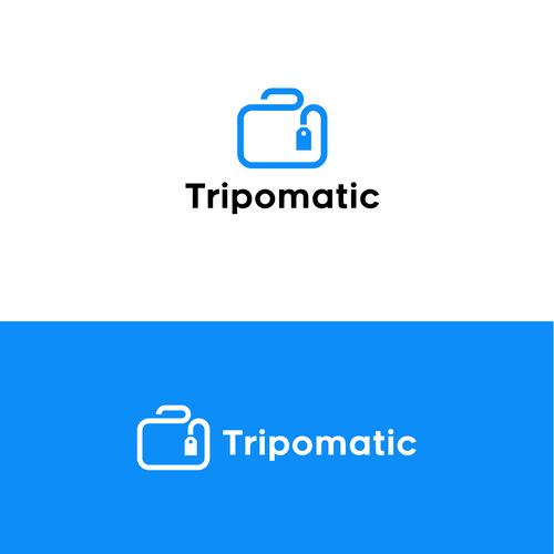 New logo for rebranding a trip planning app Design by #RDWN