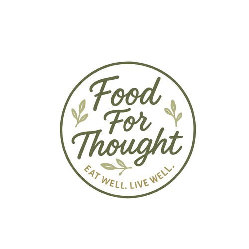 Fresh, Playful Island-Inspired Logo for Food For Thought – Organic Café & Market in the Florida Keys Design by marianaa