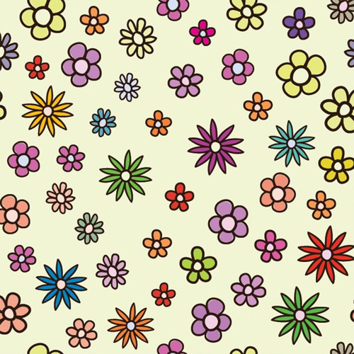 Funky Fabric Print Design by Asmarica