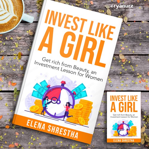 Book Cover for Teaching Girls to Invest Design by ryanurz