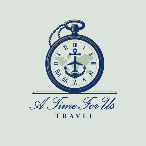 Need a vibrant travel logo depicting time Design by Reza Refianto