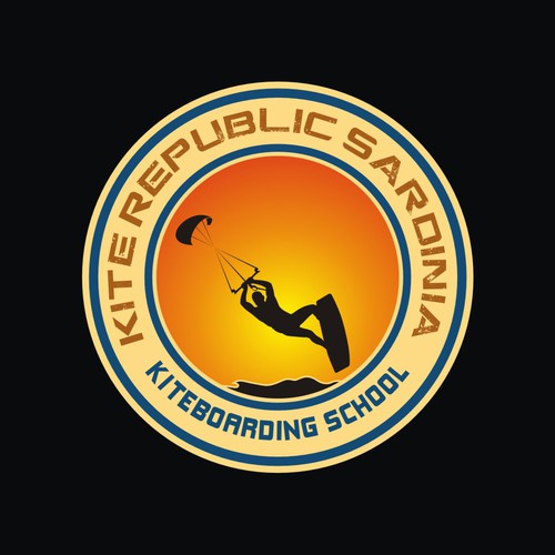 Kite Republic Sardinia - Kiteboarding School needs a youthful & professional Logo Design by noval89