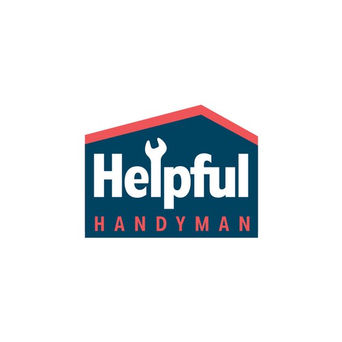 Handyman branding for new business in Iowa Design by Paica
