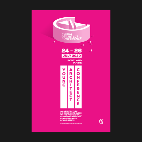 Poster Design for Millennial Architecture Conference Design by el.
