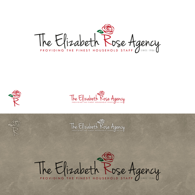 Help The Elizabeth Rose Agency, Since 1986 with a new logo Logo