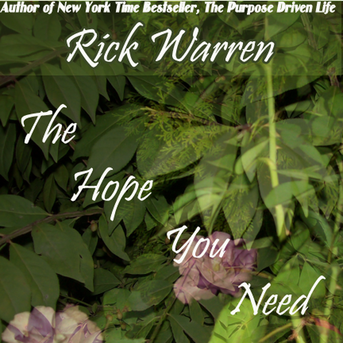Design Rick Warren's New Book Cover デザイン by Mello