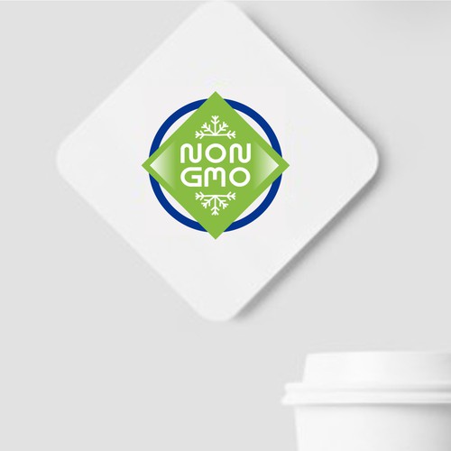 Food Packaging NON-GMO Logo Design réalisé par i-ali