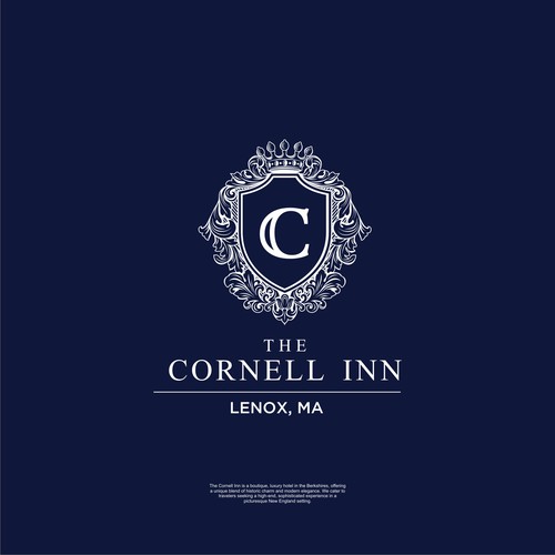 Luxury Boutique Hotel Logo for The Cornell Inn Design by ms.logolady