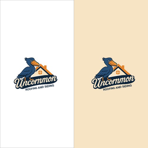 Uncommon Roofing (fast growing roofing startup!!!) Design by DsRainbow