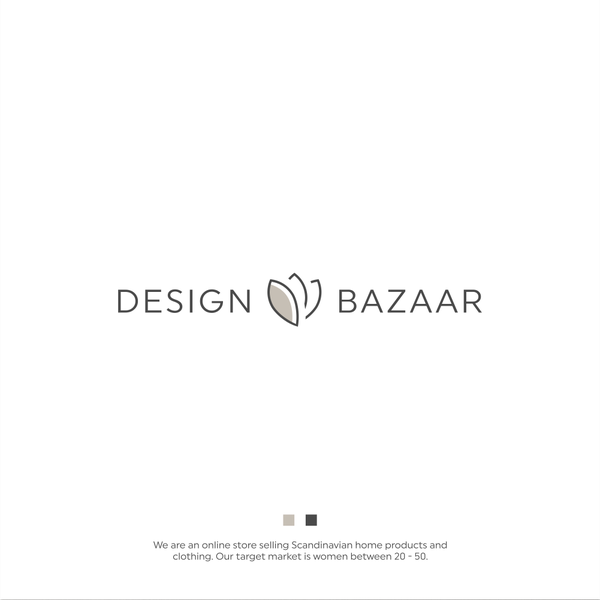 Design by jenijanur titled "A sleek modern Logo for Design Bazaar"