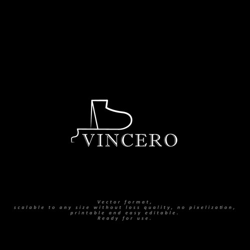 Making a logo in a restaurant (Name is VINCERO) Design réalisé par NEXNEX