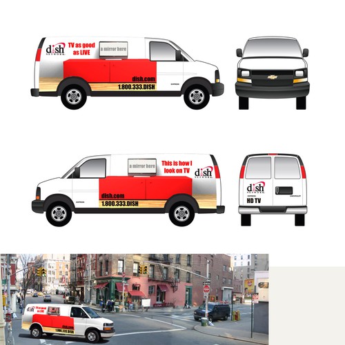 V&S 002 ~ REDESIGN THE DISH NETWORK INSTALLATION FLEET Design by andreit