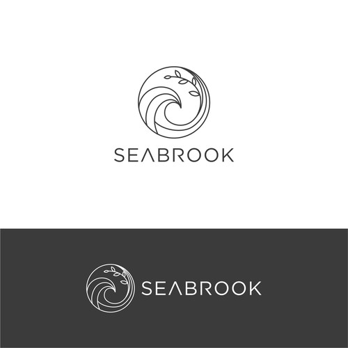 Ocean wave logo Design by KEN™