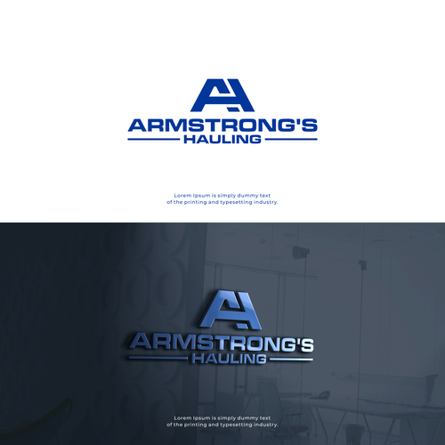 Need logo for our new company Armstrong's Hauling Design réalisé par Dokoko