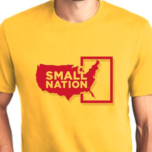 Small Nation T-Shirt Design Contest Design by BRTHR-ED