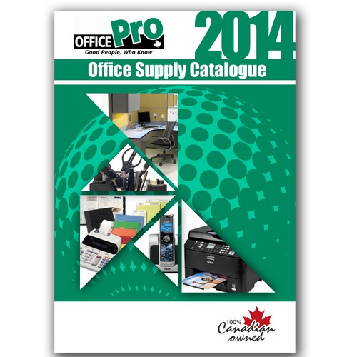 Create a winning 2014 Cover for an Office Supply Catalogue, WE HAVE UPGRADED  Design réalisé par cesarcuervo