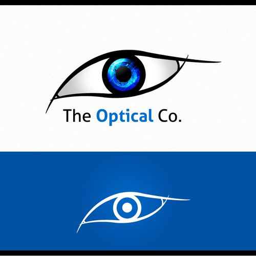 the optical company needs a new logo Design by AgatonoviC