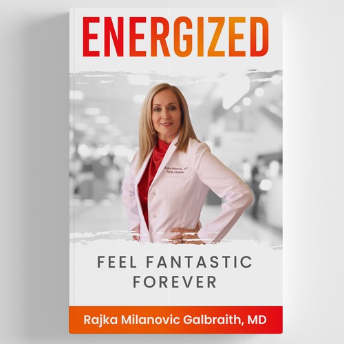 Design a New York Times Bestseller E-book and book cover for my book: Energized Design by icon89GraPhicDeSign