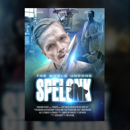 Poster for Apocalyptic sci fi film Design by EPH Design