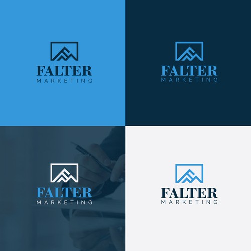 Falter Marketing Logo Design by IqraD.