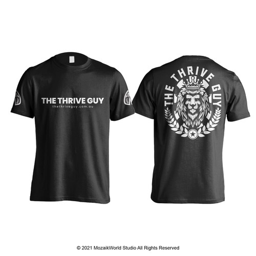 Thrive T shirt brand designs Design by mozaikworld