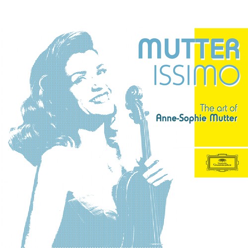 Illustrate the cover for Anne Sophie Mutter’s new album Diseño de Trustin Art