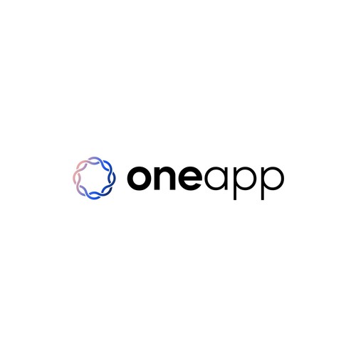 oneapp logo-ontwerp door rzky™