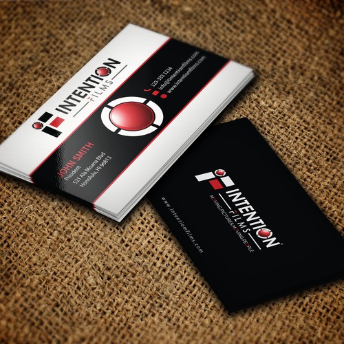 Film Company Business Card Design by AkGraphicsSolutions