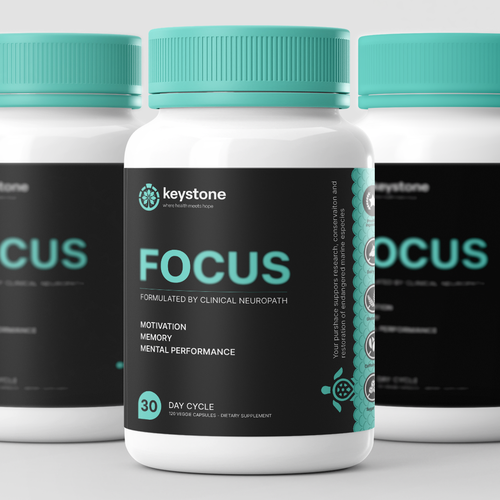 Label for a new supplement brand Design por David Flowers