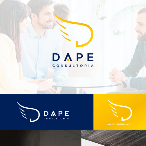 "crie um logotipo moderno, poderoso , luxuoso e diferenciado para a Dape Consultoria" winning Logo design