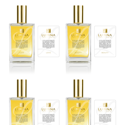 Urgent Create Beauty Label For Lumina Body Oils Fragrances Product Label Contest 99designs