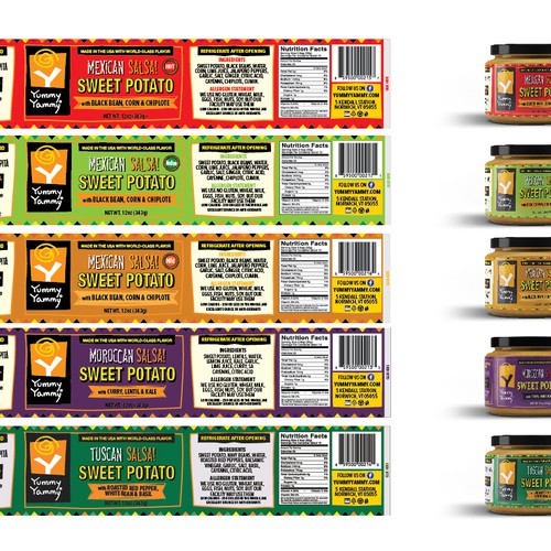 Help Me Introduce World-Class Sweet Potato Salsas to the Nation Design by OpArt