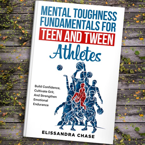 BASKETBALL! I need an attention-grabbing cover package for a sports themed non-fiction book Design by ~99~