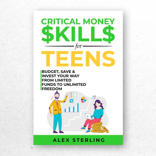 Design an eye-catching and powerful book cover to appeal to teens and young adults Design by Mighty_Eagle