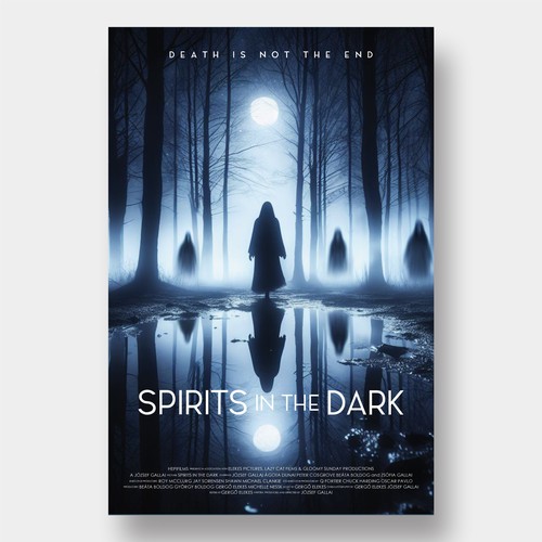 SPIRITS IN THE DARK poster contest Design by Faisal Zulmi™