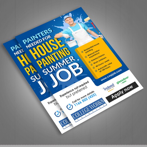 Painter Job Poster Poster contest