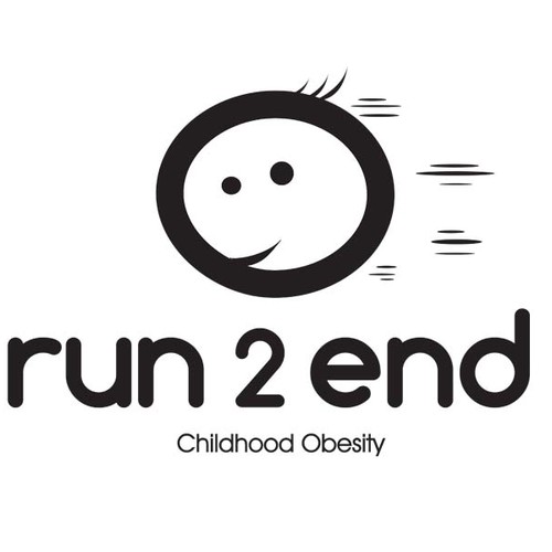 Run 2 End : Childhood Obesity needs a new logo Diseño de Nadsi