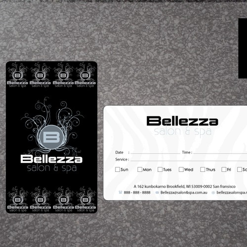 New stationery wanted for Bellezza salon & spa  Design by Budiarto ™